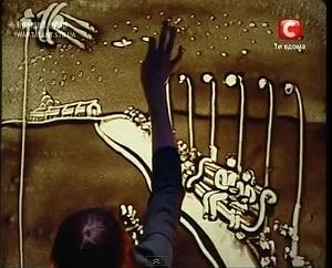28 ilana yahav -Animation sur du sable